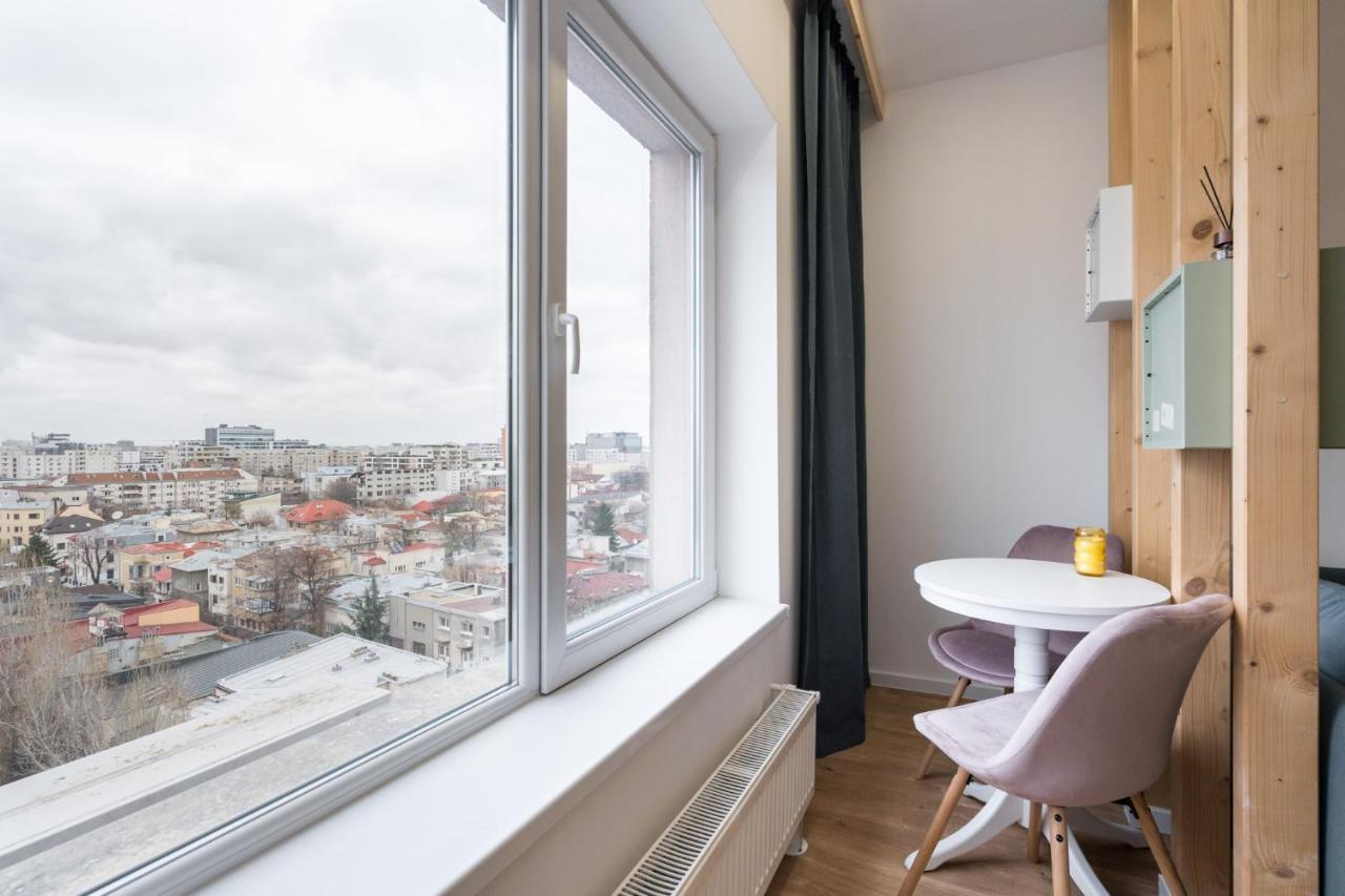 Jungle Escape - Luxe 1-Br Haven In Bucharest Lägenhet Exteriör bild